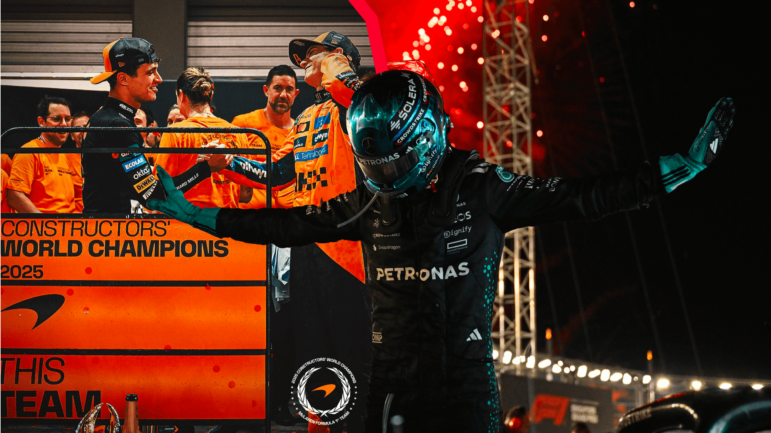 George Russell Dominates Singapore GP as McLaren Secures Back-to-Back Constructor Championship